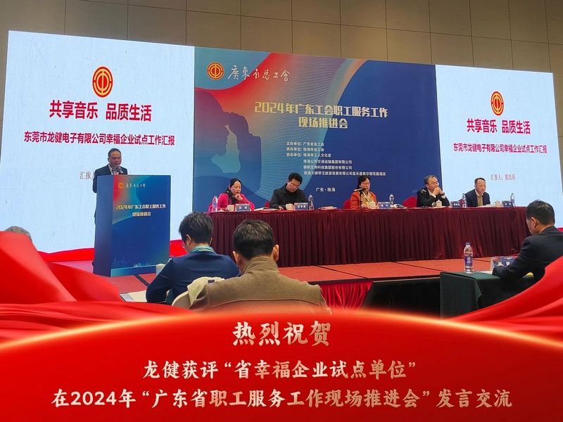 共享音乐 品质生活 | 金年会获评省幸福企业在2024年广东省职工服务工作现场推进会发言交流
